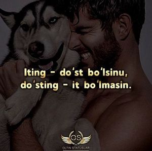 Meet your Posher, Islomkulovich